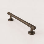 Reeded Pull Handle - Antique Brass