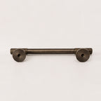 Reeded Pull Handle - Antique Brass
