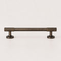 Reeded Pull Handle - Antique Brass