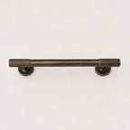 Reeded Pull Handle - Antique Brass