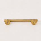 Reeded Pull Handle - Satin Brass